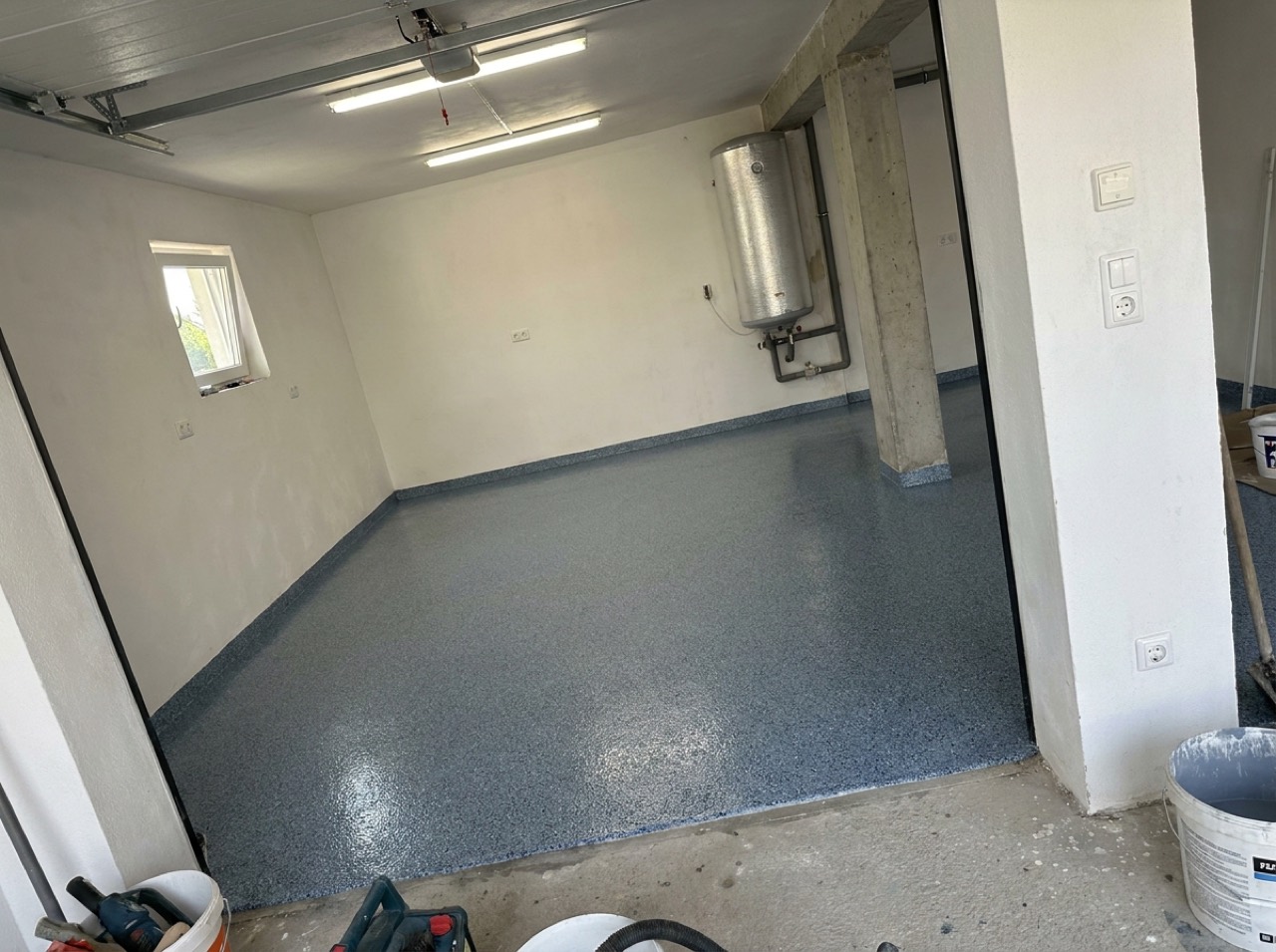Blue Hour floor after installation